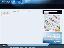 Tablet Screenshot of firma.infobanka.sk
